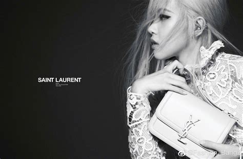 ysl rosé bag|global ambassador of YSL.